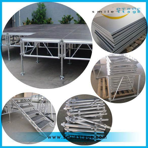 6082-t6 aluminum mobile stage 2