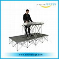 Aluminum portable stage for concert on