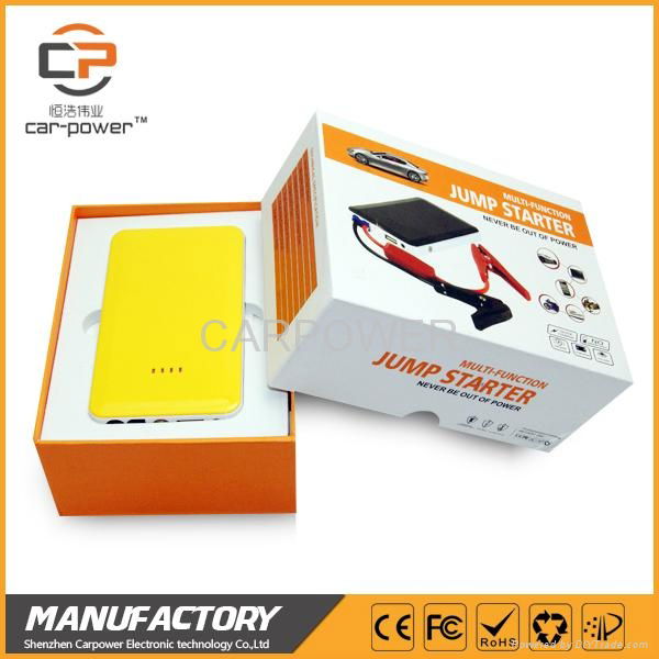 Carpower ultrathin 7500mAh mini multi-function jump starter  5