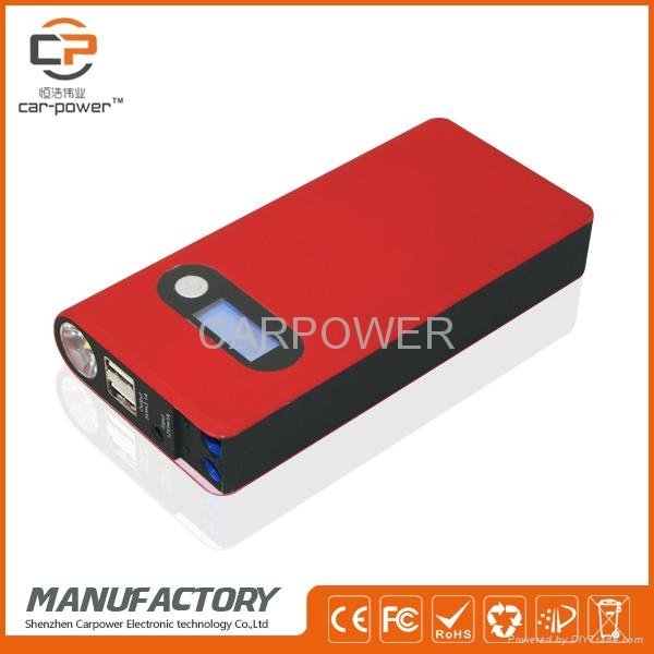Lithium jump starter with LED screen 2