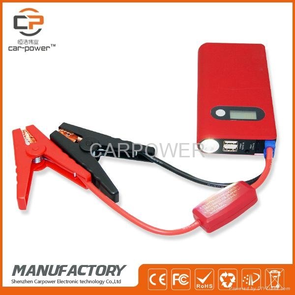 Lithium jump starter with LED screen 3