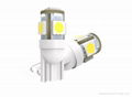 T10 LED car light bulbs W5W 5050SMD*5PCS 3