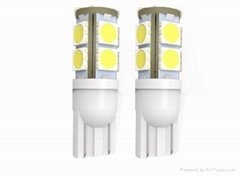T10 LED car light bulbs W5W 5050SMD*9PCS