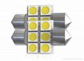 211 Car Festoon LED bulb 5050SMD*6PCS