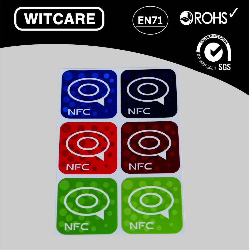 Ntag 203 13.56MHZ NFC TAG STICKER FOR SAMSUNG GALAXY NOTE 3 HTC