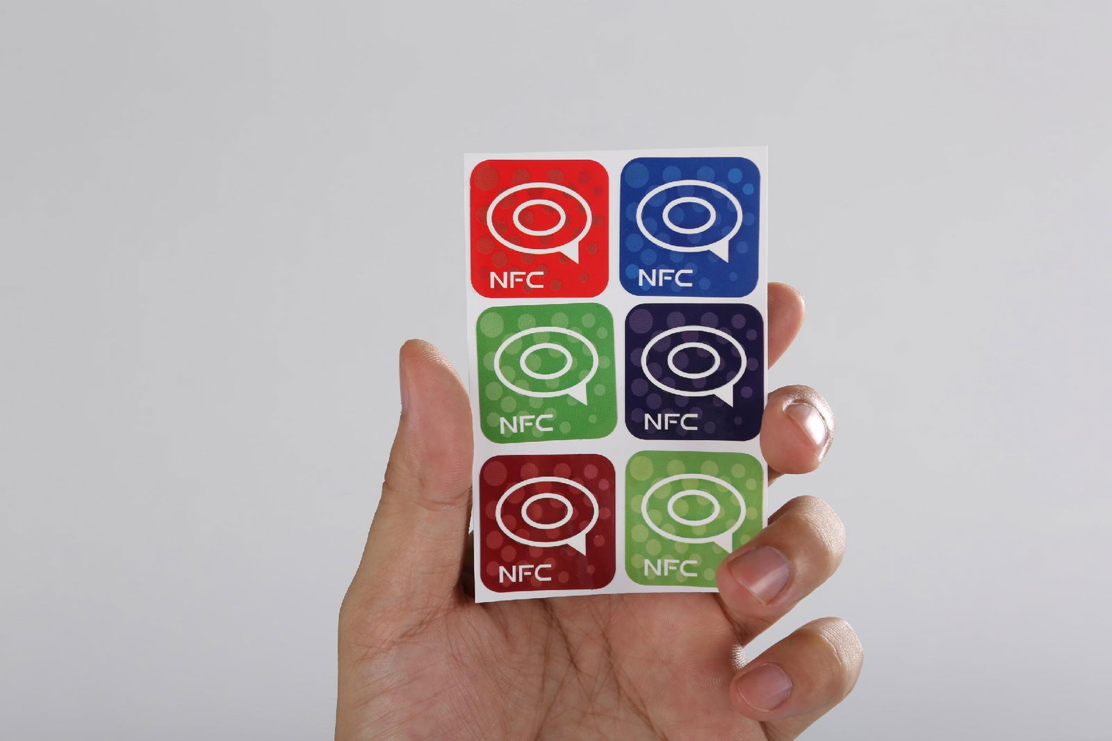 Ntag 203 13.56MHZ NFC TAG STICKER FOR SAMSUNG GALAXY NOTE 3 HTC 2