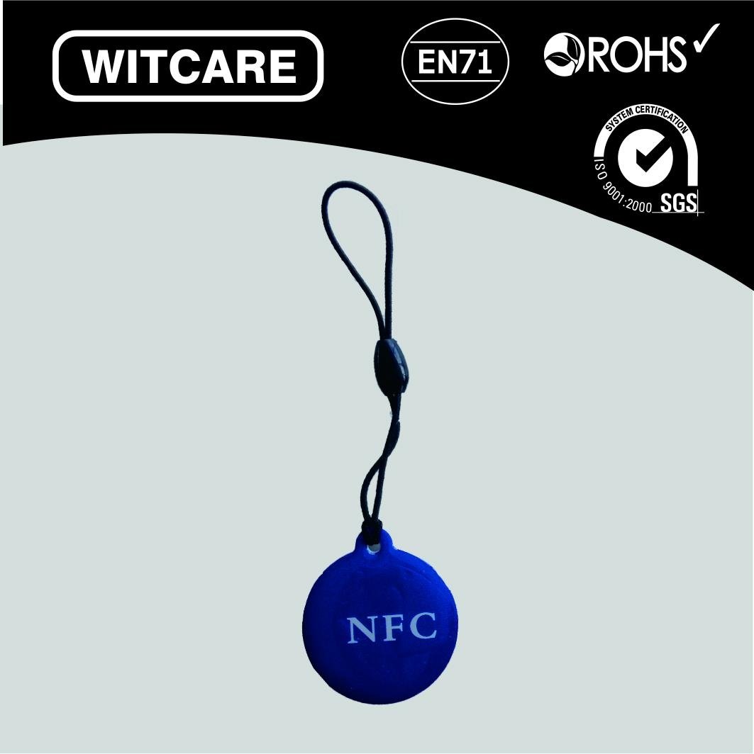 Ntag 203 13.56MHZ waterproof RFID Tag for all the Enabled NFC Mobile Device 3