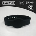 Adjustable13.56MHz Waterproof RFID Wristband for Access Control  2