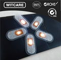 NFC Lumious Nail Stickers with LED Light Flash Affixed  4