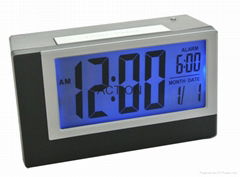 Light sensor clock