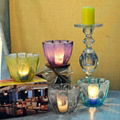 Dust cloud votive candle holder 1