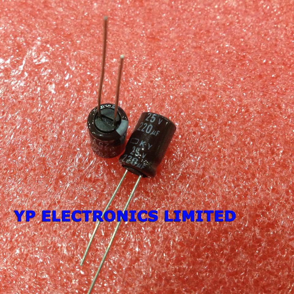 220UF 25V capactor 25V220UF 8*11.5 Electronics capacitor ecap 25V 220UF 220UF25V