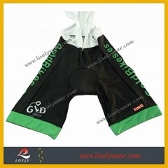 Spandex Sublimation Custom Cycling Bib Short