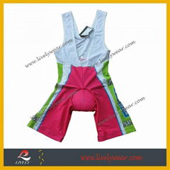 Cycling Short Sublimation Spandex Bib Short