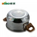 3 pcs stainless steel soup pots with glass lid   5