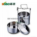 Stainless steel food container/food warmer