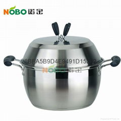 Single double gas boiler