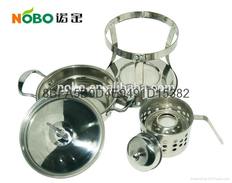 Stainless Steel Alcohol Chafing Dish 2