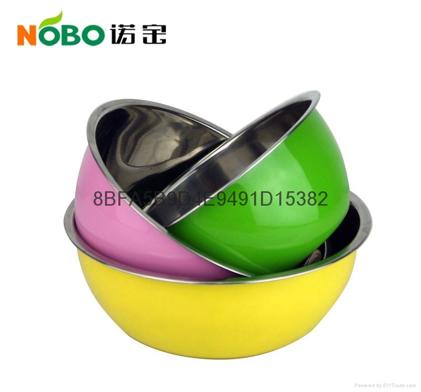 stainless steel sauce mixing bowl