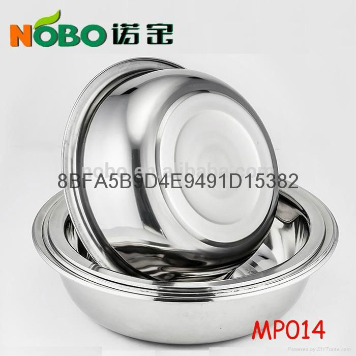 Deep and thick Stainless steel wash basin