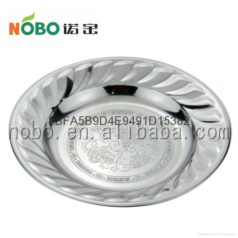 embossing round plate