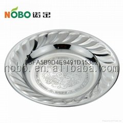 embossing round plate