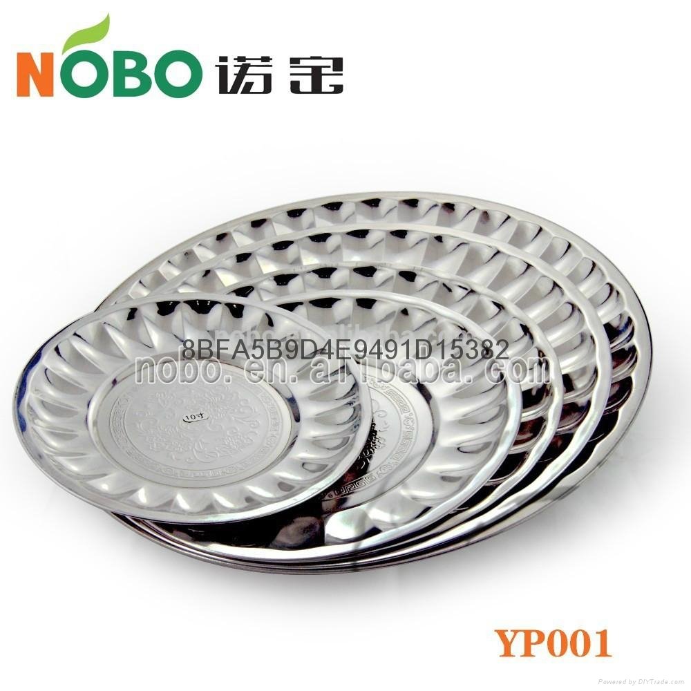 embossing round plate 2
