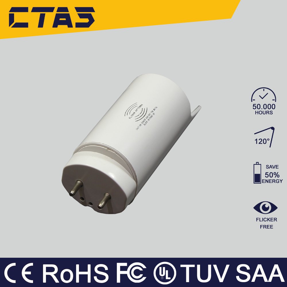 18w radar sensor t8 led tube 1750lm 120cm CE ROHS 4