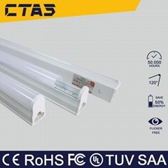 integrated t5 led tube 18w 120cm 1500lm CE ROHS