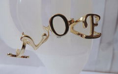 golden love ring