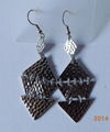 fashion geometric iron women's earring