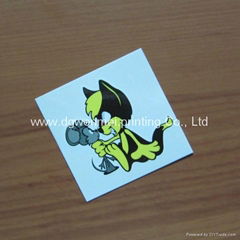 Customized Non-toxic TemporaryCartoonTattoo Sticker