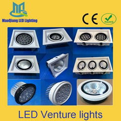 LED Ventured Lights Energy-saving grille lamp led downlight ceiling light