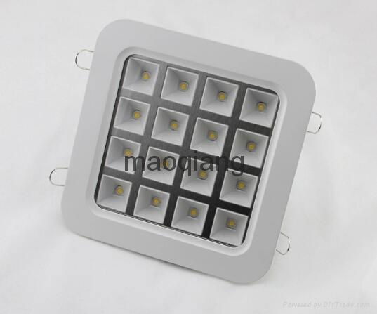 Square style LED Grille Light Cool Warm white