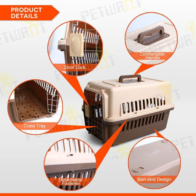 Plastic big dog Kennel/ Flight cages 5