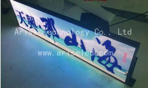 P6 taxi roof Advertising LED display P4 P5 P6