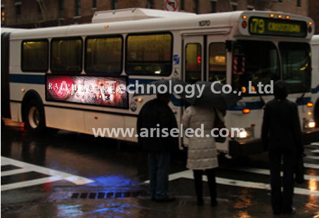 P7.62 bus led sign