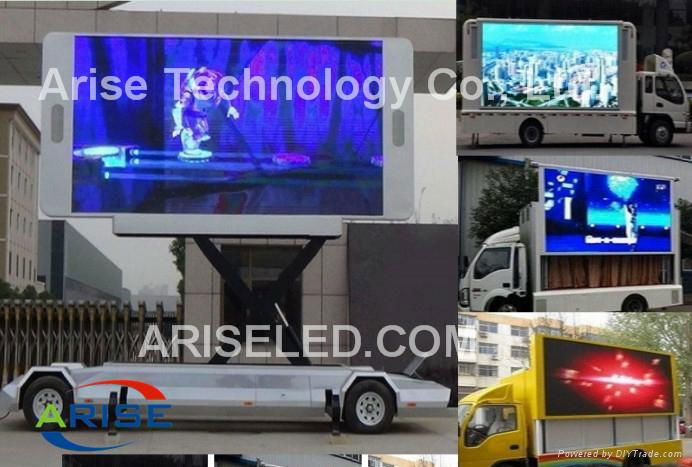 P5 P6 P8 P10 mobile truck led tv screen commercial advertising led display/scree 3