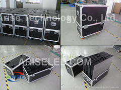 Front access service outdoor cabinet