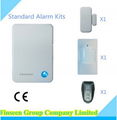 Not GSM PSTN alarm wireless buglar alarm ip technology well-sold in Europe