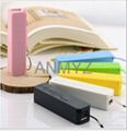 external mobile power bank battery charger pack  for iphone Apple phone 2600mah  1