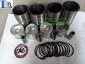 piston kits for yunnei 4100BZLQ diesel engine for light truck