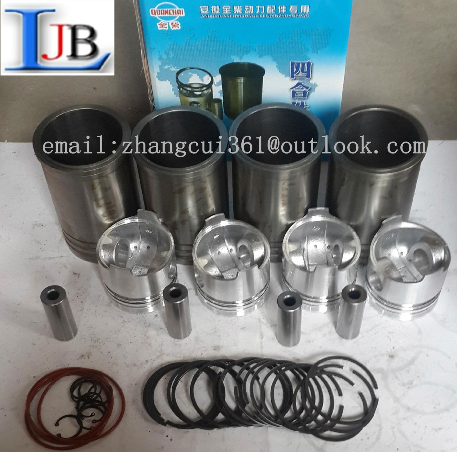 quanchai N490QB  diesel engine cylinder liner for light truck  3