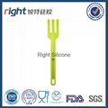 Hot item silicone fork Right Silicone 5