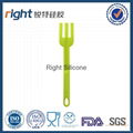 Hot item silicone fork Right Silicone 3