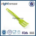 Hot item silicone fork Right Silicone 4