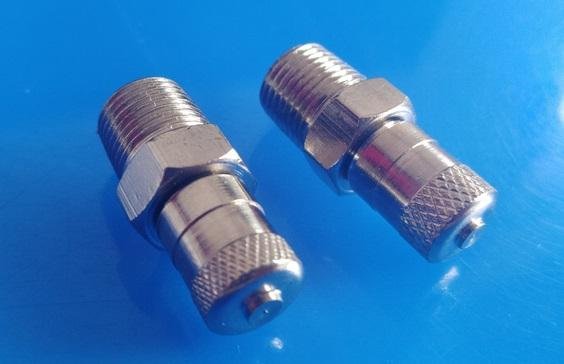 air tank and pipe and plumbing fittings with size 1/8" NPT  2
