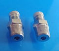 air tank and pipe and plumbing fittings with size 1/8" NPT 