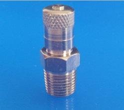 hydraulic fill needle valve with size 1/8" BSPT and 1/8" NPT  4