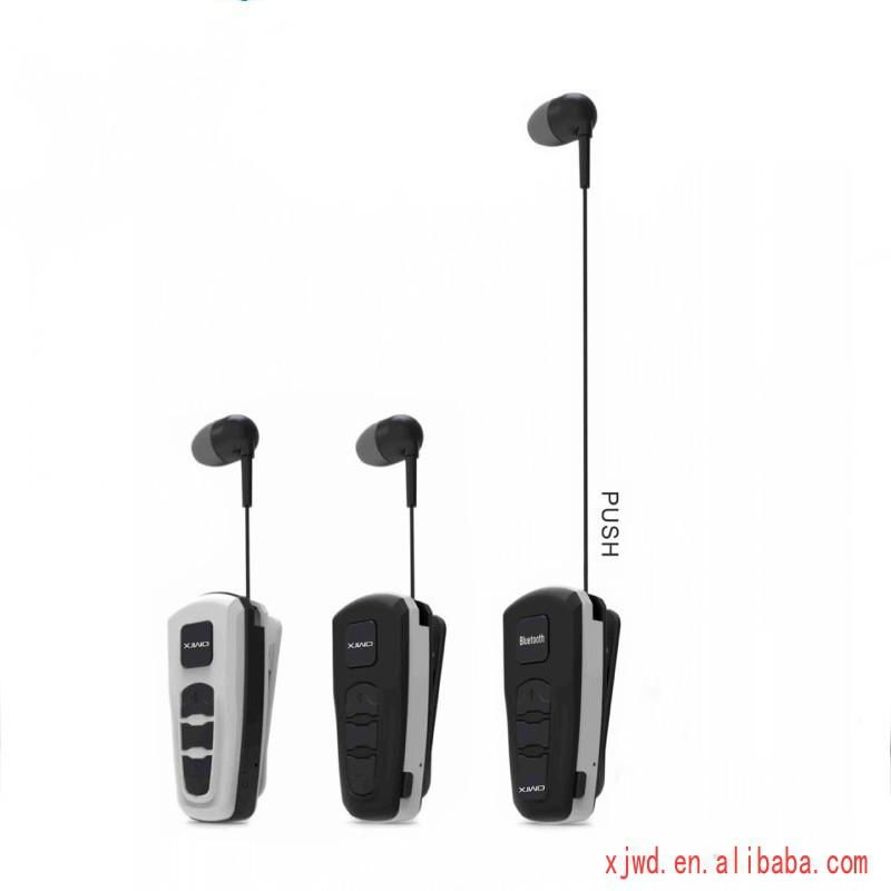Retractable Bluetooth Headset Stereo Music Player